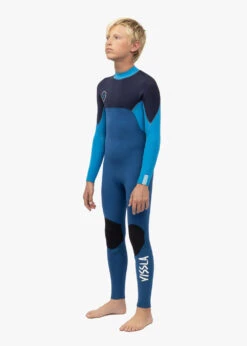 Vissla 7 Seas 4-3 Boys Back Zip Full Wetsuit -Vissla BW43E7FB SRB 8