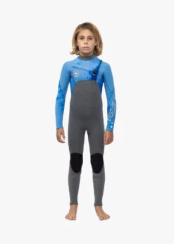 Vissla 7 Seas Boys 3-2 Full Chest Zip Wetsuit