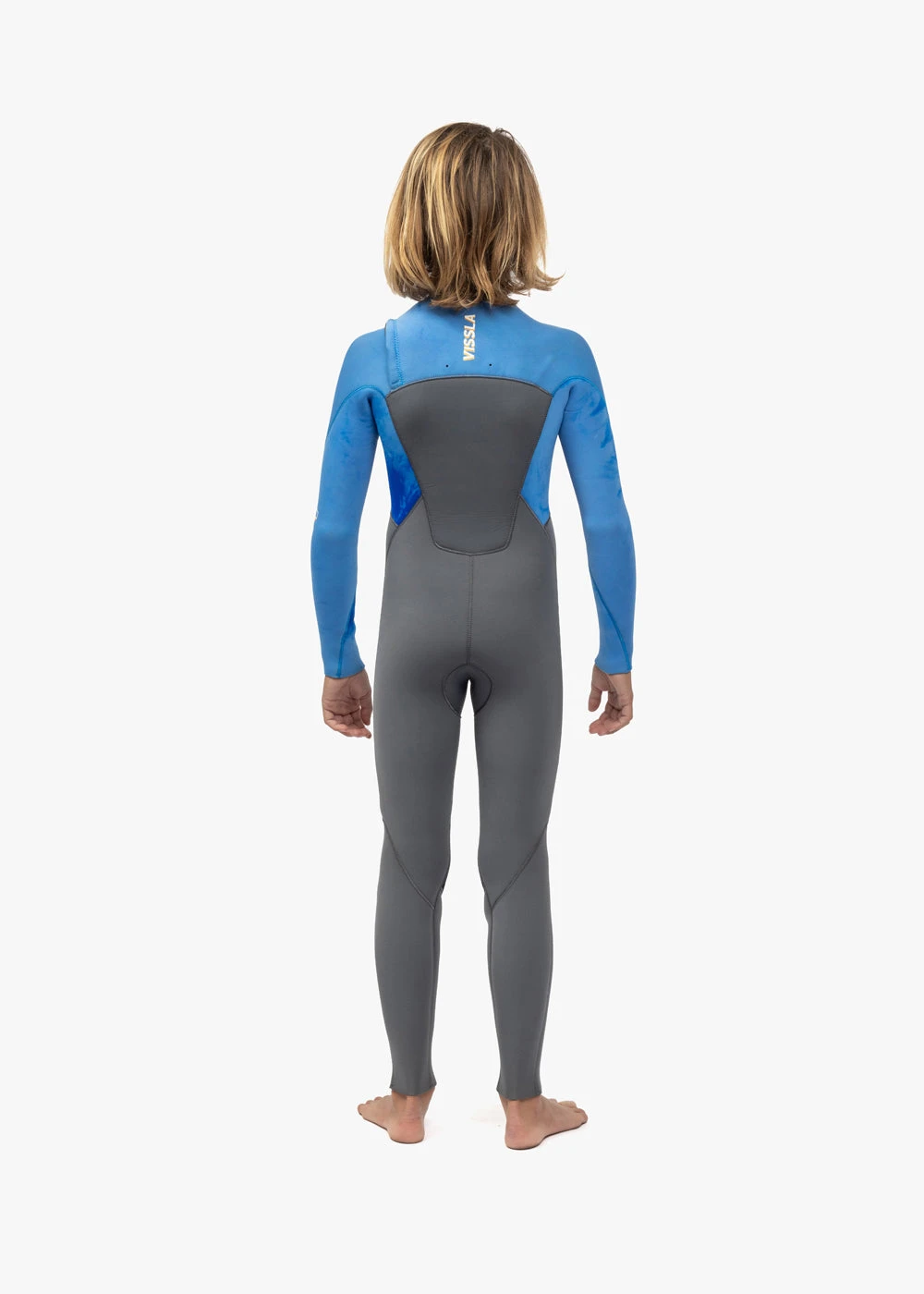 Vissla 7 Seas Boys 3-2 Full Chest Zip Wetsuit 2 Vissla 7 Seas Boys 3-2 Full Chest Zip Wetsuit - Image 2