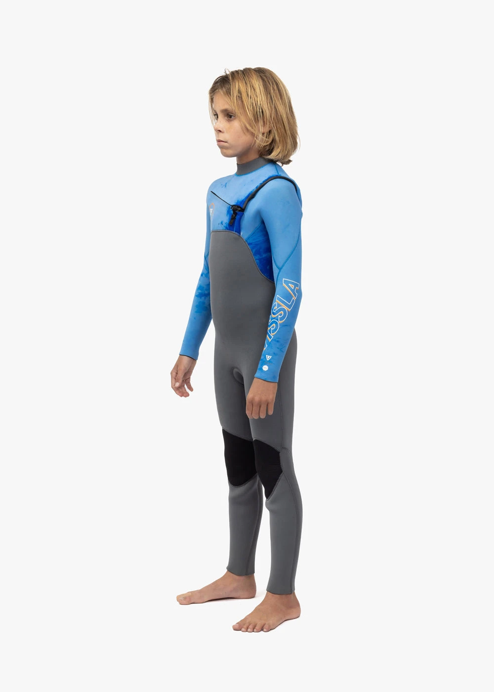 Vissla 7 Seas Boys 3-2 Full Chest Zip Wetsuit 3 Vissla 7 Seas Boys 3-2 Full Chest Zip Wetsuit - Image 3