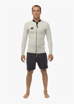 Vissla Solid Sets 2Mm Front Zip Wetsuit Jacket