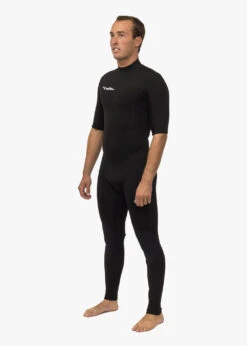 Vissla 7 Seas 2-2 Short Sleeve Full Back Zip Wetsuit -Vissla MW22U7FB BLK 8 45030c56 b408 43e6 8ba1 998029d97e28