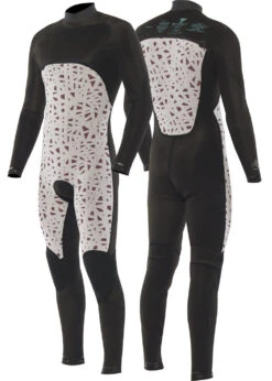 Vissla 7 Seas 3-2 Full Chest Zip Wetsuit - Tonal Logos -Vissla MW32Y7FC 2