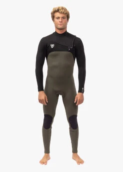 Vissla 7 Seas Comp 4-3 Full Chest Zip Wetsuit