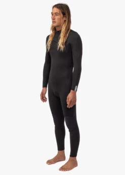 Vissla 7 Seas 5-4 Full Chest Zip Wetsuit -Vissla MW43Y7FC BLK 8 7522a1ec 0280 49d1 865a 66e549021e46