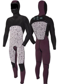 Vissla 7 Seas 4-3 Full Hooded Chest Zip Wetsuit -Vissla MW43Y7HC 2