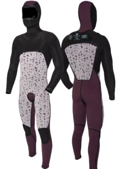 Vissla 7 Seas 5-4-3 Full Hooded Chest Zip Wetsuit -Vissla MW54Y7HC 2