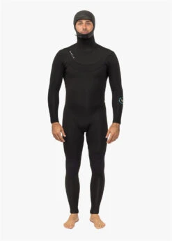 Vissla New Seas 4-3 Hooded U-Zip Wetsuit